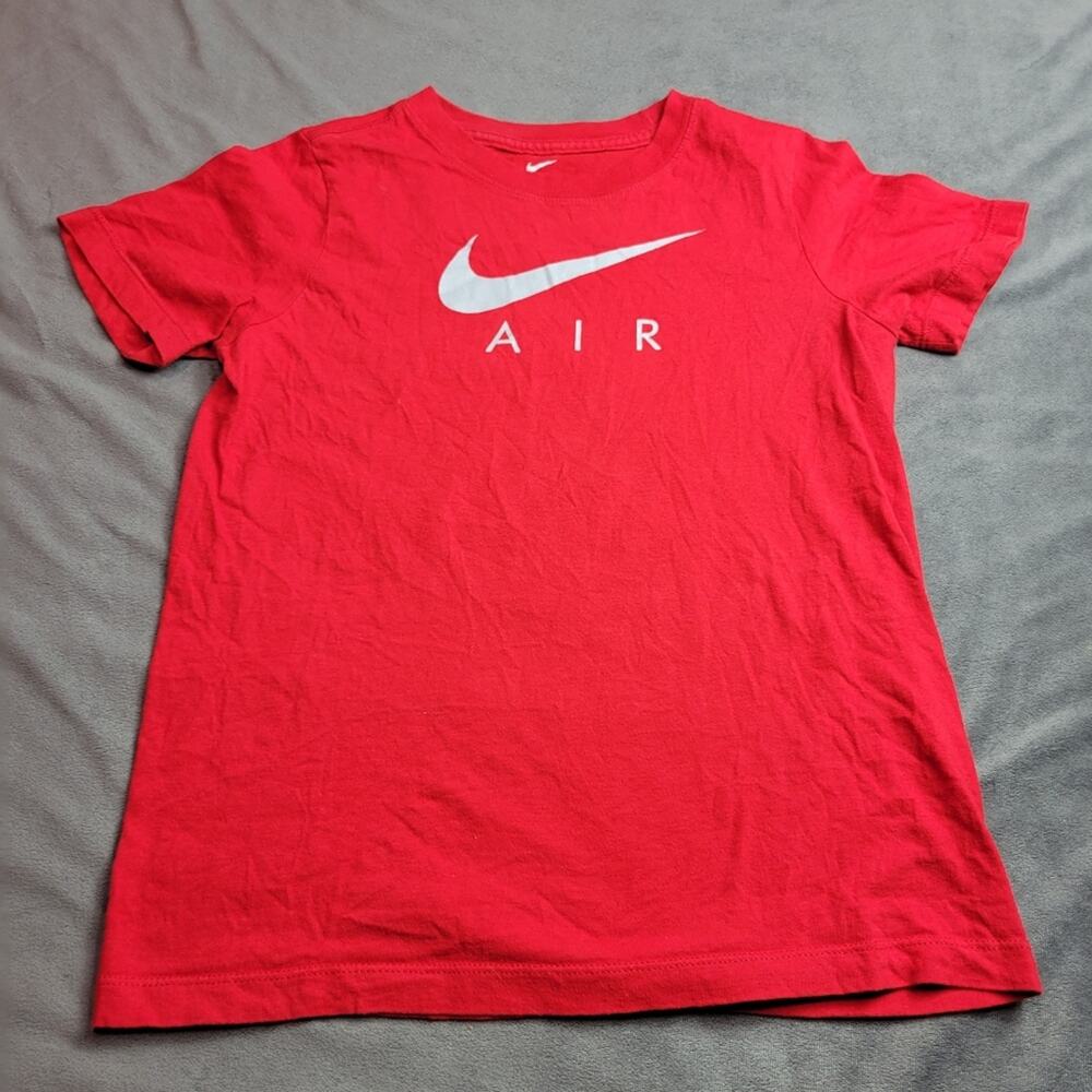 Nike Boys Dri-fit Shirt Medium Red